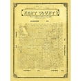 thumbnail image 2 of Porter 15x18 White Modern Wood Framed Museum Art Print Titled - Kent County Texas - Porter 1889, 2 of 4