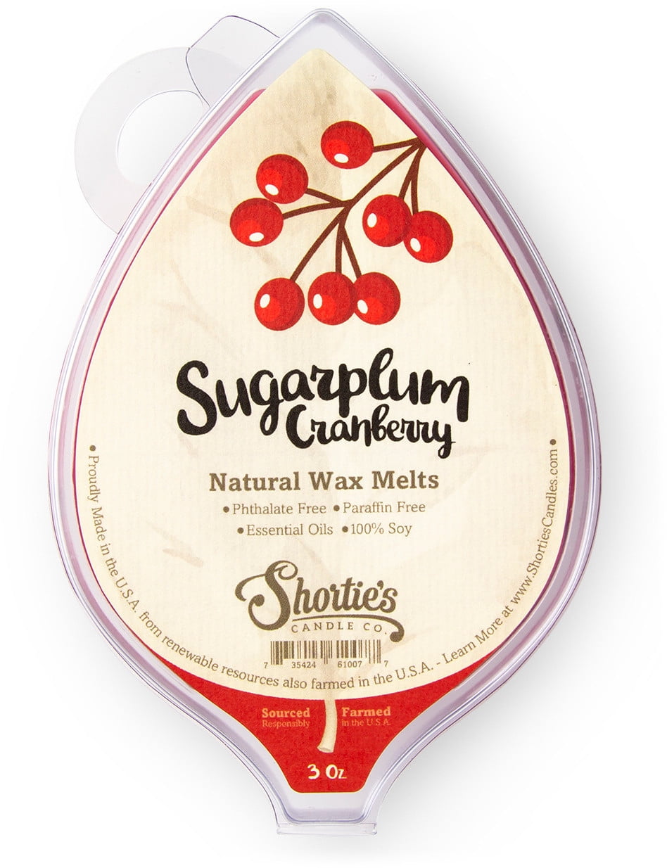 Sugarplum Cranberry Soy Wax Melts All Natural + Essential Oils