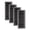 Gun Metal, variant on Decor Grates 4x10 Artisan Floor Register Vent Cover, Adjustable Airflow Control, Textured Black (AJH410-BLK)