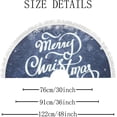 thumbnail image 2 of GZHJMY Christmas Tree Skirt Christmas Decoration 48"es for Indoor Outdoor Holiday Party Office Store Cupboard Decoration, 2 of 6
