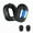 style:Ice gel,Ice gel, variant on Replacement Megnetic Button Ear Cushions Microphone Foam for Logitech Astro A40TR Headsets High Density Noise Isolation