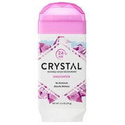 Crystal Invisible Solid Sitck Unscented Crystal Body Deodorant, 2.5 oz, 2 Pack