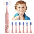 Zenghuiiii Electric Toothbrush Children USB Rechargeable Toothbrush