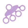 thumbnail image 3 of Anillos de agarre para ensanchador de s, entrenamiento de entrenador de manos para ejercicios de antebrazo de escalada Violeta Claro kusrkot Camilla de ejercicio de dedos, 3 of 8