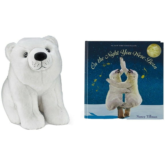 Kohls On The Night You were Born Plush 12" Polar Bear and Book Set by Nancy Tillman Kohl’s Cares