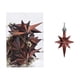 thumbnail image 2 of Adornos colgantes de árbol de Navidad en forma de estrella de ocho puntas - Café, 2 of 6