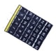 thumbnail image 5 of YUMILI Bolsa De Almacenamiento Numerada para Aulas, 30 Bolsillos Bolsa De Almacenamiento para Colgar En La Pared Soporte para Teléfono Organizador Colgante con Números Azul, 5 of 5