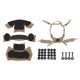 thumbnail image 1 of Sistema de suspensión del dial del casco con juego de almohadillas de revestimiento perilla ajustable modificaciones de la correa de la barbilla del casco para FAST para MICH Color barro YUNYI BRAND Deportes, 1 of 8