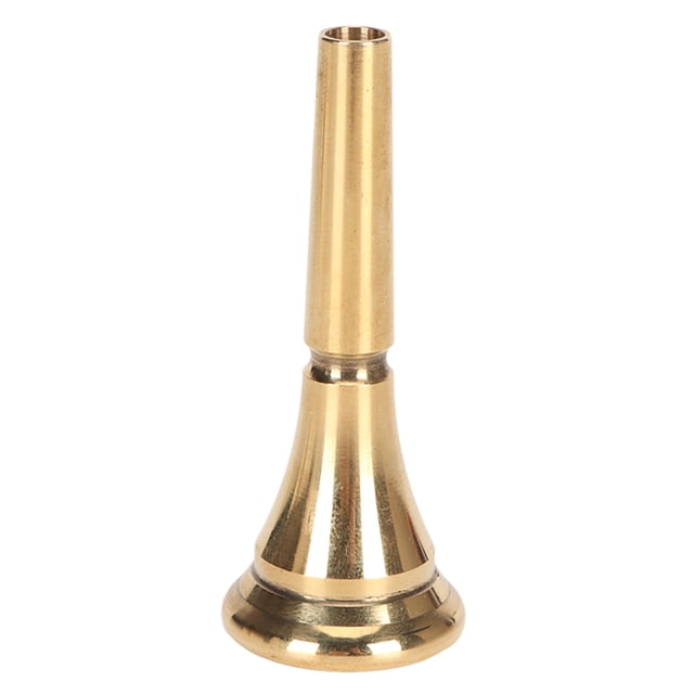 Embout en Laiton, Grand Volume Facile à Installer Résistant à la Rouille Embout Français Doré pour Concerts pour Instrumentiste