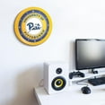 thumbnail image 4 of Pitt Panthers: Ribbed Frame Wall Clock, 4 of 4