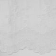 thumbnail image 2 of Commonwealth Mona Lisa 63" Rod Pocket Curtain Panel in White, 2 of 5