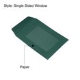 thumbnail image 4 of Uxcell 3'' Clear Single Sided Mailing Photos Full Face Window Envelopes, Green 10 Pack, 4 of 5
