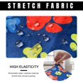 thumbnail image 3 of Office Chair Cover Stretchable Computer Desk Chair Seat Covers 2 Piece Waterproof Swivel Chair Protective Slipcover, 3 of 6