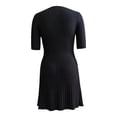 thumbnail image 2 of Vestido George Talla CH tipo Sueter Manga Larga Negro, 2 of 4
