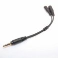 thumbnail image 5 of Y Splitter Cable for Headphones - TRRS Adapter with Stereo Male to Dual Female Connectors, 5 of 5