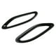 thumbnail image 5 of Embellecedor de punta de escape de acero inoxidable, color negro brillante, repuesto para Mercedes‑Benz Clase C GLC‑Clase B, 5 of 12