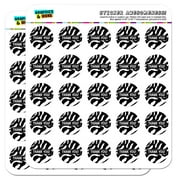 Thank You Zebra Print Birthday Bridal Wedding Shower 1" Scrapbooking Crafting Stickers