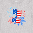 thumbnail image 4 of Inktastic Second Birthday- Fourth of July fireworks Boys or Girls Baby T-Shirt, 4 of 5