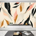 thumbnail image 2 of Peel and Stick Wallpaper Simple hand drawn abstract pattern Creative collage contemporary Canvas Texture Removable Wall Murals Large Wall Stickers for Living Room Bedroom Home Decoration, 2 of 5