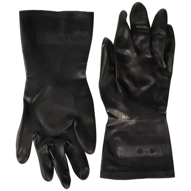 Lehigh Spontex 33546 Technic 420 Black Neoprene Glove Large - Walmart.com