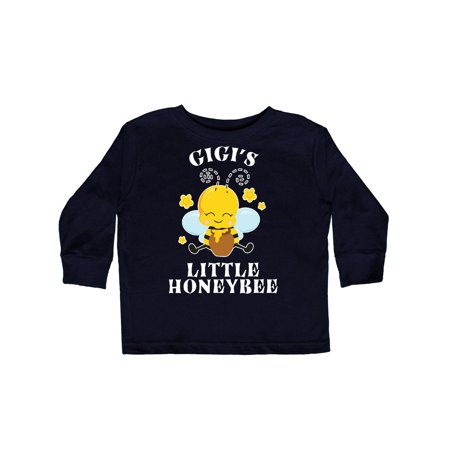 

Inktastic Cute Bee Gigi s Little Honeybee with Stars Gift Toddler Boy or Toddler Girl Long Sleeve T-Shirt