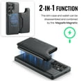 thumbnail image 2 of Dteck for Samsung Galaxy S23 Ultra Magnetic Case with Detachable Wallet Card Holder, Compatible with MagSafe, RFID Blocking Credit Slots Kickstand Shockproof Phone Cover for Women Men,Black, 2 of 6