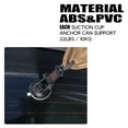 thumbnail image 4 of 4pcs Heavy Duty Suction Cups - Suction Vacuum Hooks Hook, Tent Sucker Hooks, Carabiner for Caravan Awnings, Camping Accessories, Bearing for Tarps, Car Cover, Camping Tarp Accessory, 4 of 5