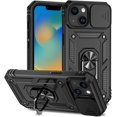 thumbnail image 1 of duomi-Compatible avec Étui iPhone 14 Plus, Étui iPhone 14 Plus avec Protection Caméra & Support Antichoc de Qualité Militaire Étui Magnétique Protectrice pour iPhone 14 Plus 6.7, 1 of 4