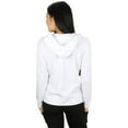 thumbnail image 2 of ToBeInStyle Women's Thin Fabric Long Sleeve Kangaroo Pocket Zip Up Hoodie - White - Small, 2 of 4