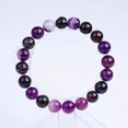 thumbnail image 6 of Travelwant Purification Bracelet - Handmade Natural Semi-Precious Amethyst Bracelet - Stone Beaded Stretch Bracelet- Gemstone Round Beads Natural Stone Yoga Bracelet, 6 of 7