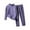 #060-Navy, variant on Favoffer Fall Winter Thermal Underwear Kids' Bear Graphic Thermal 2PC Set Crewneck Top Elastic Waist Pants Toddler Base Layer Boy Girl 1-14Y