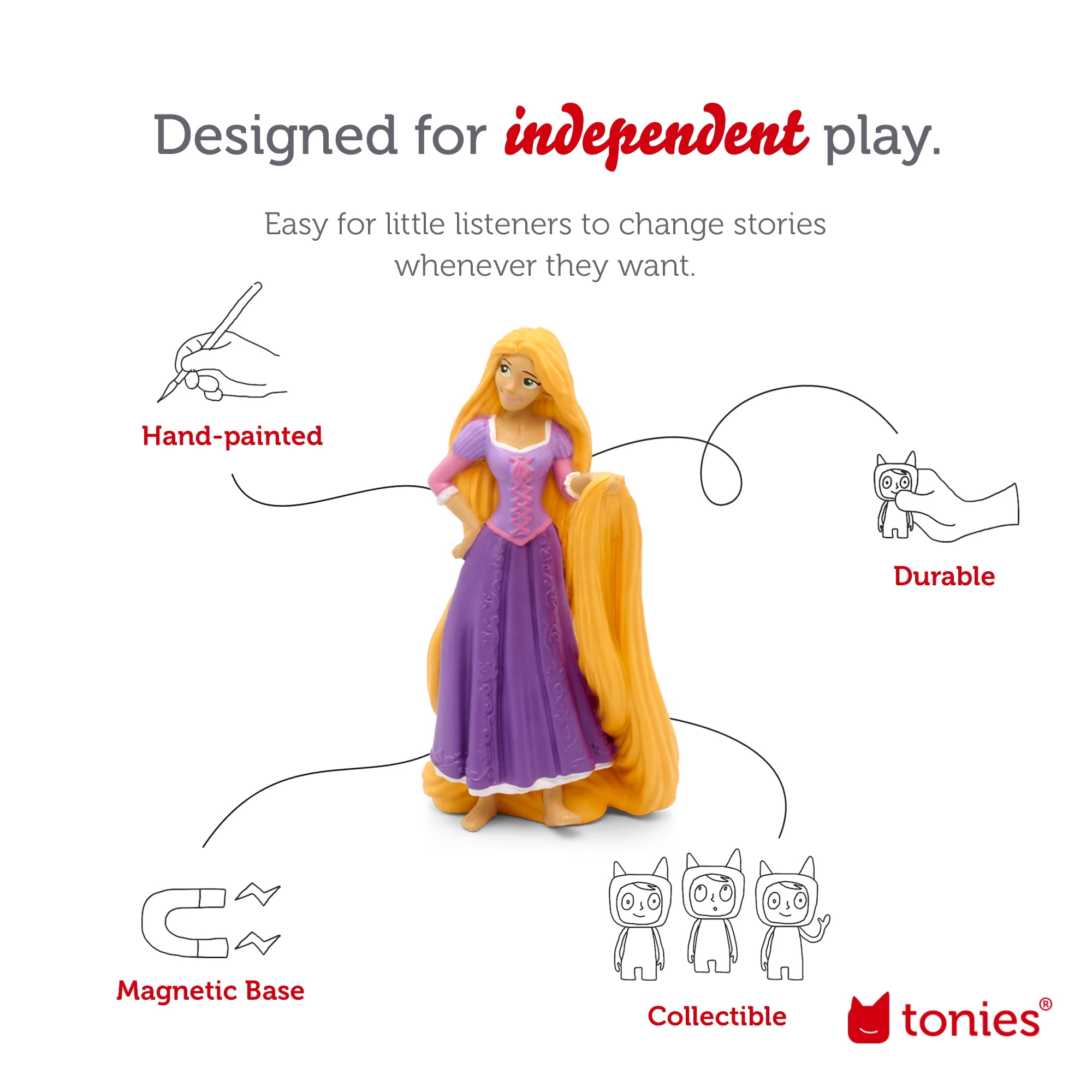 Figurine Tonie - Disney - Raiponce, Tonies