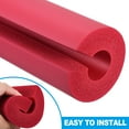 thumbnail image 4 of Uxcell Barbell Squat Pad Weight Lifting Bar Cushion Pad Sponge Neck Shoulder Back Protector Red, 4 of 5