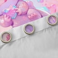 thumbnail image 4 of Castle Fairy Pink Salamander Black Out Curtains,Axolotl Curtains Pack of 2 (42x63 Each), 4 of 6