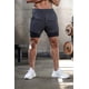 thumbnail image 4 of Pantalones cortos deportivos para hombre, pantalones cortos para correr, pantalones cortos deportivos 2 en 1 para correr y fitness, 4 of 7