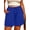 03 Royal Blue, variant on Women's Plus Size Shorts Drawstring Comfy Elastic Waist Shorts Wide Leg Summer Short With Pockets XL-5XL