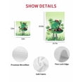 thumbnail image 7 of St. Patrick's Day Kitchen Dish Towels for Drying Dishes Set of 3, Lucky Shamrock Hat Ladybirds Daisy Ombre Green Waffle Weave Microfiber Hand Tea Bathroom Towels Quick Dry & Absorbent Towel 15.7x23.6, 7 of 7