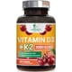 thumbnail image 1 of Suplemento de vitamina D3 K2 de Nature's Nutrition 2000 UI/75 mcg, 1 of 9