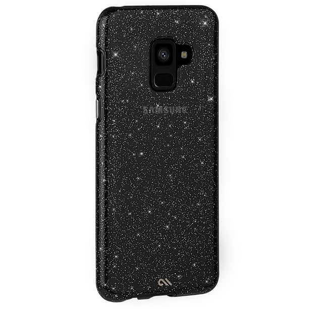 Case-Mate Samsung Galaxy A8 (2018) Cas de Glam Pur Noir - CM037194