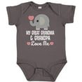 thumbnail image 3 of Inktastic My Great Grandma and Great Grandpa Love Me Boys or Girls Baby Bodysuit, 3 of 5