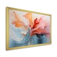 thumbnail image 2 of Designart "Soothing Swirls Pink and Blue Symphony II" Abstract Framed Wall Art Decor - Modern Pink Abstract Painting Hallway Framed Wall Art Decor, 2 of 6