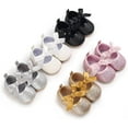 thumbnail image 6 of Baby Girl Shoes Non Slip Soft Sole PU Leather Infant Toddler Mary Jane Flats First Walker Crib Dress Oxford Shoes 3-18 Months, 6 of 7