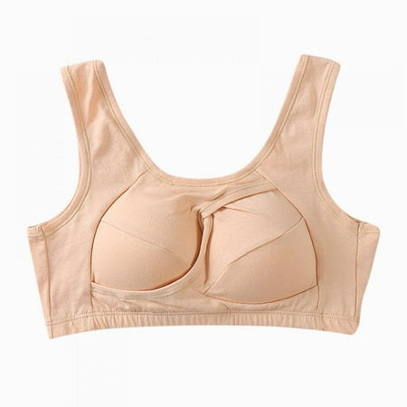 

Promotion!SweetCandy Sports Bra for Women for Yoga Bra Running Workout Solid Color Wirefree Bra