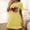 Yellow, variant on Sakmal Love Mumu Nightgownss for Women Valentines Plus Size Short Sleeve Cute Sleepshirt Short Heart Print Womens Nightgown L