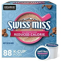 Swiss Miss Reduced Calorie Cocoa Keurig Single-Serve K Cup Pods, 88Count
