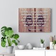 thumbnail image 6 of Scripture Walls  My Voice Revelation 3:20 Bible Verse Canvas Christian Wall Art Ready to Hang Unframed, 6 of 16