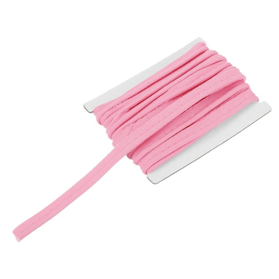 Piping Cord Trim 6 Yards 1/2 Inch Piping Tape for Sewing DIY Crafting Fabric Edge Trim Pink