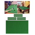 thumbnail image 4 of Billiard Cloth Pool Table Felt for 7‘ 8‘ 9‘ Pool Table Pre Cut Bed & Rails   9ft Red, 4 of 9