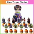 thumbnail image 3 of Villains Plates Birthday Supplies Decorations Decor Backdrop Banner Cake Topper Fans, 3 of 5