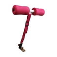 thumbnail image 1 of jinwen Bed Doorway Sit up Assistant Bar Adjustable Padded Hamstring Strap Foot Pink, 1 of 9